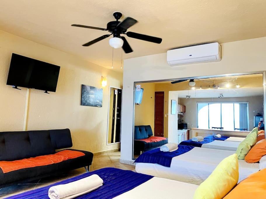 Punta Me Apartment Beach Front In The Hotel & Waterpark Cancun Ngoại thất bức ảnh