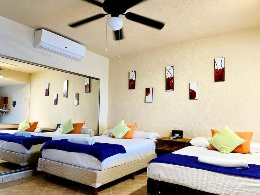 Punta Me Apartment Beach Front In The Hotel & Waterpark Cancun Ngoại thất bức ảnh