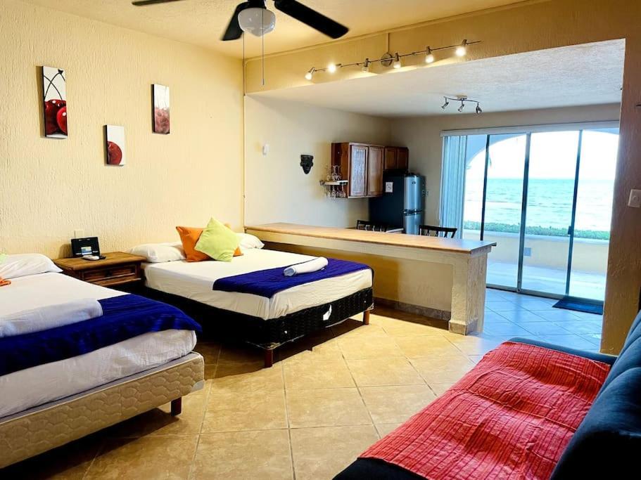 Punta Me Apartment Beach Front In The Hotel & Waterpark Cancun Ngoại thất bức ảnh